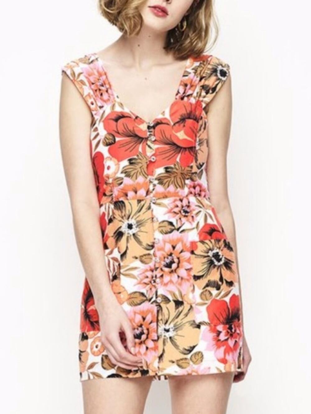 Alice McCall ready steady go floral dress size 2